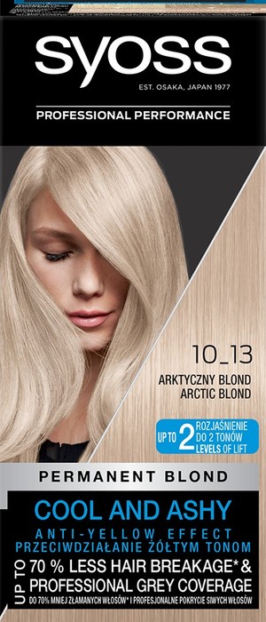 Syoss 10-13 Arktyczny blond Farba do włosów
