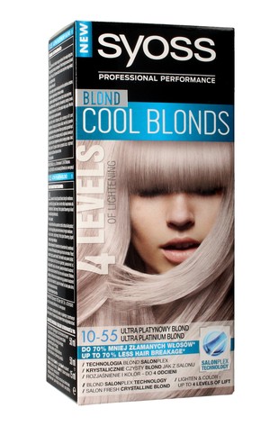 Farba do włosów Cool Blonds 10-55 Ultra Platynowy Blond