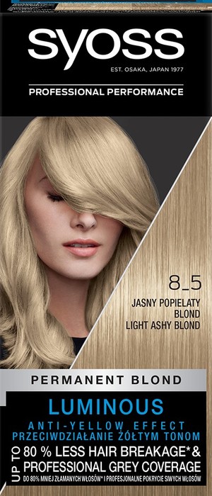 Syoss 8-5 Bardzo jasny blond Farba do włosów