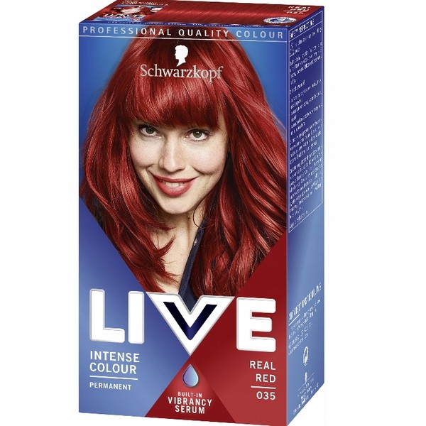 Live Intense Colour 035 Real Red Farba do włosów