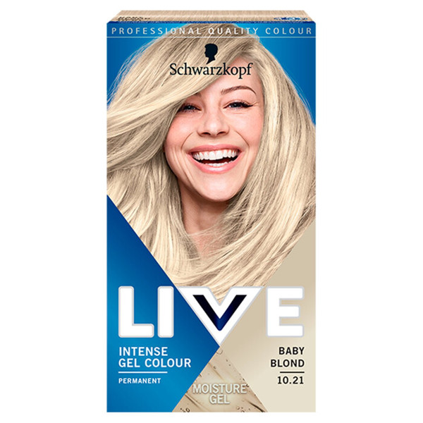 Live 10.21 Baby Blonde Koloryzacja do włosów w żelu