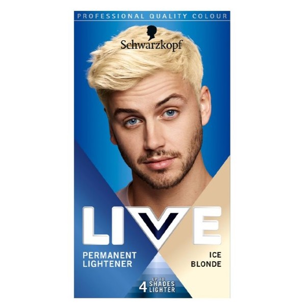 Live Men 008 Ice Blonde Farba do włosów dla mężczyzn