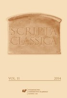 Scripta Classica. Vol. 11 - 01 Latin in the Contemporary Polish