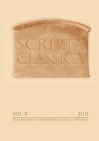 Scripta Classica. Vol. 8 - 01 The Return of the King,