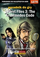 Secret Files 3: The Archimedes Code poradnik do gry - epub, pdf