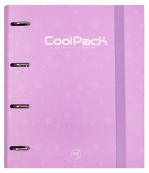 Segregator a4 4r coolpack pastel z kartkami fioletowy