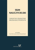 Okładka:Sejm Nauczycielski i inicjatywy edukacyjne Drugiej Rzeczypospolitej 