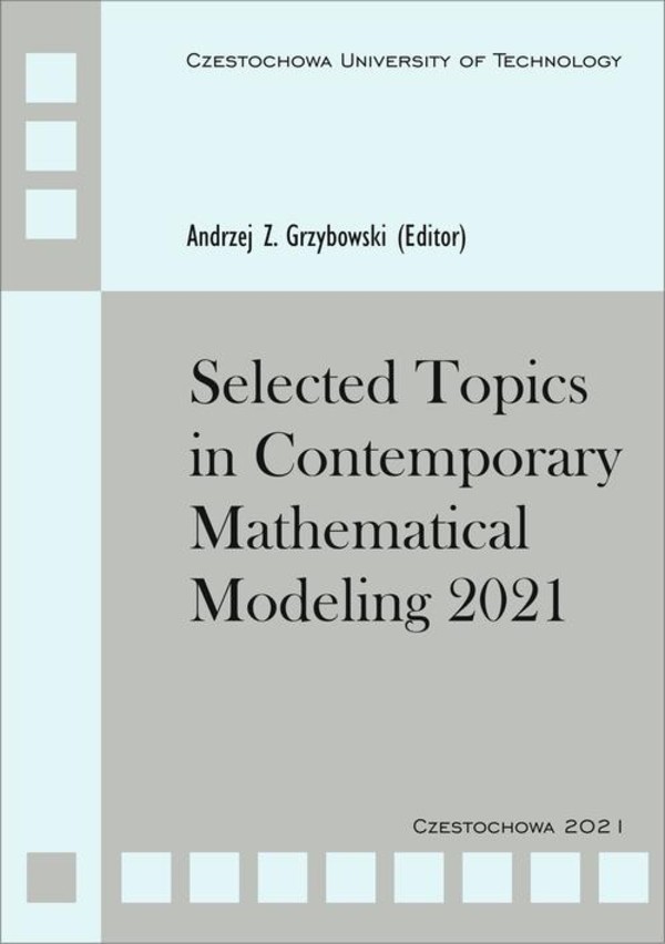 Selected Topics in Contemporary Mathematical Modeling 2021 - pdf