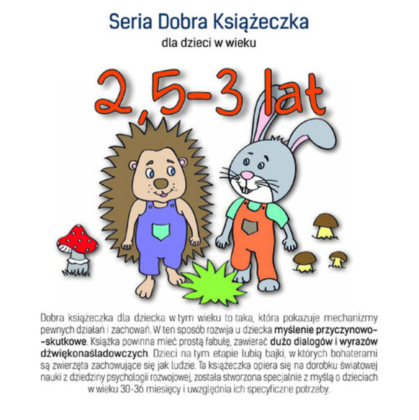 Seria Dobra Książeczka 2,5-3 lat