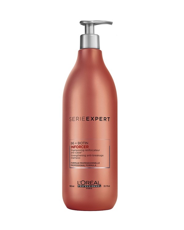 Serie Expert Inforcer Wzmacniający szampon do włosów osłabionych i łamliwych