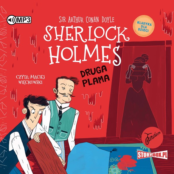 Sherlock Holmes Druga plama Klasyka dla dzieci Książka audio CD/MP3 Sherlock Holmes Tom 29
