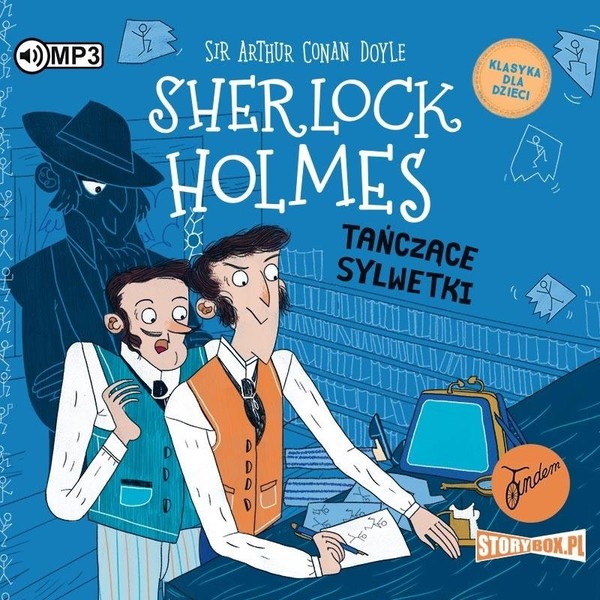 Sherlock Holmes. Tańczące sylwetki Audiobook CD MP3