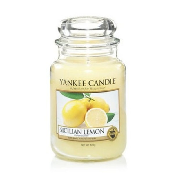 Sicilian Lemon Duża świeca zapachowa w słoiku