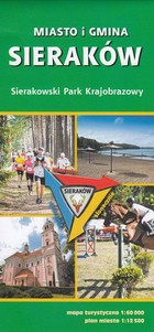 Sieraków miasto i gmina. Sierakowski park krajobrazowy Skala: 1:12 500 / 1:60 000