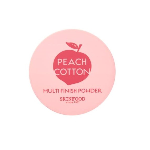 Peach Cotton Transparentny puder sypki do twarzy z ekstraktem z brzoskwini
