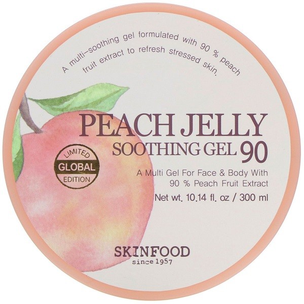 Peach Jelly Łagodząco-nawilżający brzoskwiniowy żel do twarzy i ciała