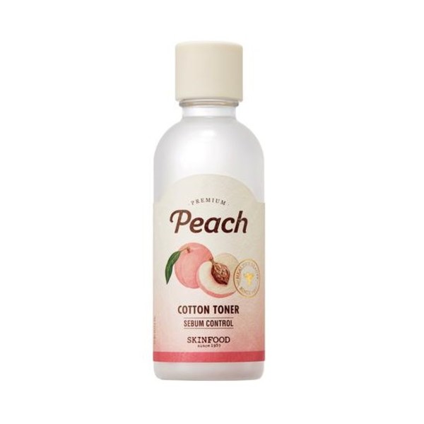 Peach Cotton Tonik brzoskwiniowy do twarzy