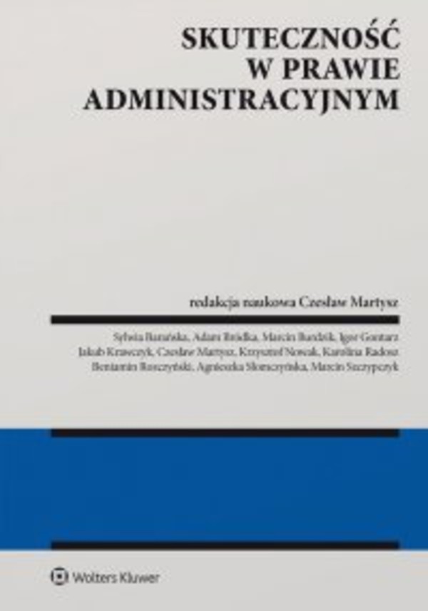 Skuteczność w prawie administracyjnym - pdf