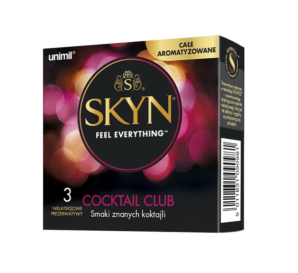 Skyn Feel Everything Cocktail Club Nielateksowe prezerwatywy