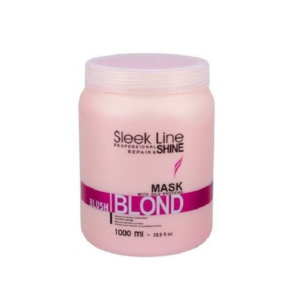 Sleek Line Blond Maska do włosów blond z jedwabiem
