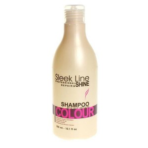 Sleek Line Colour Shampoo Szampon z jedwabiem do włosów farbowanych
