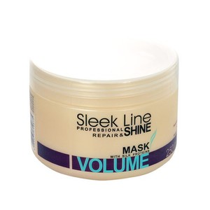 Sleek Line Repair Volume Mask Maska do włosów z jedwabiem zwiększająca objętość
