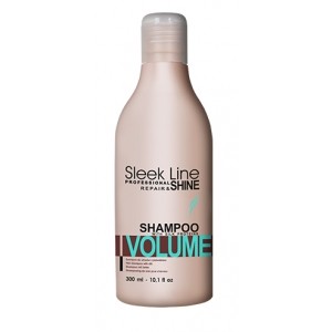 Sleek Line Repair & Volume Shampoo Szampon do włosów z jedwabiem zwiększający objętość