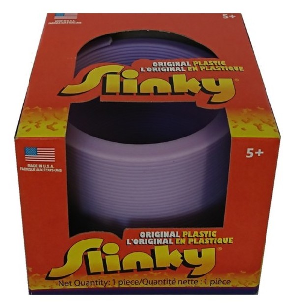 Slinky Plastic fioletowy