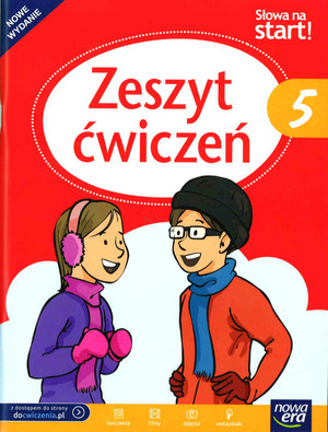 Słowa na start! 5. Zeszyt ćwiczeń do języka polskiego dla szkoły podstawowej