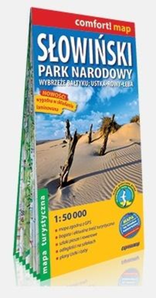 Słowiński Park Narodowy Mapa turystyczna Skala: 1:50 000
