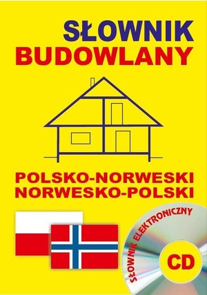 Słownik budowlany polsko-norweski, norwesko-polski + CD