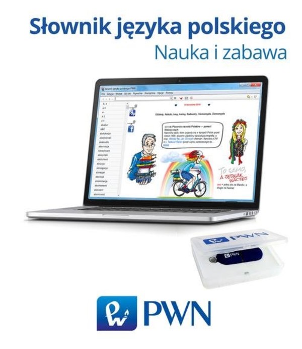 Słownik języka polskiego PWN Nauka i zabawa. (Pendrive)