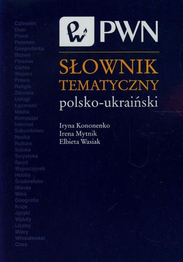Słownik tematyczny polsko-ukraiński - mobi, epub
