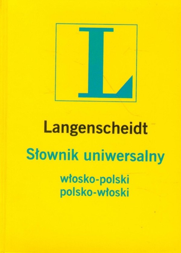 Słownik uniwersalny włosko-polski, polsko-włoski
