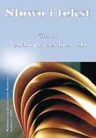 Słowo i tekst. T. 2: Język i proces literacki - 05 Siemantika piesiennogo tieksta: ritm, rifma, intonacyja