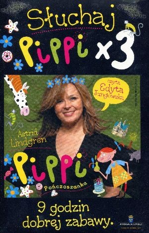 Pippi Pończoszanka / Pippi wchodzi na pokład / Pippi na Południowym Pacyfiku Audiobook CD Audio