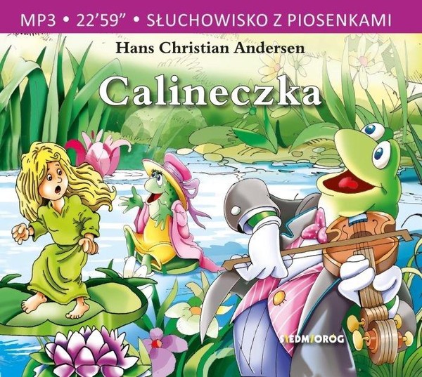 Calineczka Audiobook CD Audio Słuchowisko z piosenkami