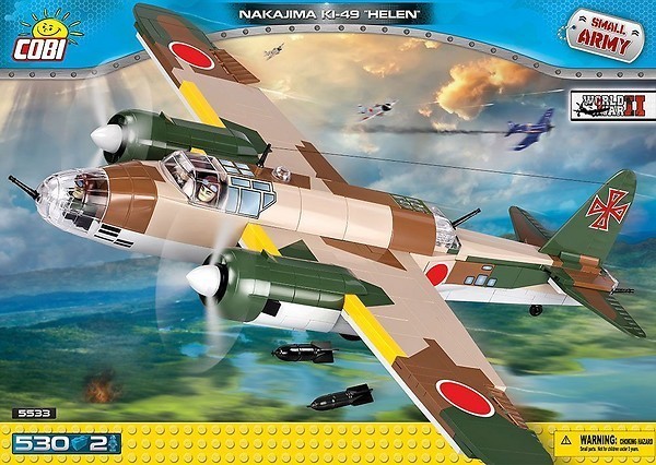 Klocki Small Army Nakajima Ki-49 Helen 530 elementów