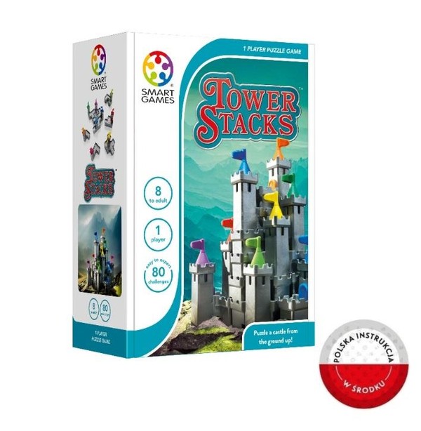 Gra Smart Games Tower Stacks (wersja angielska)