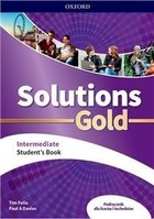 Solutions Gold Intermediate Student`s book + CD PL OXFORD po podstawówce, 4-letnie liceum i 5-letnie technikum