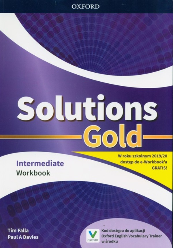 Solutions Gold Intermediate. Workbook Zeszyt ćwiczeń