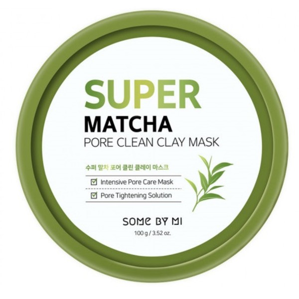Super Matcha Oczyszczająca maska glinkowa do twarzy