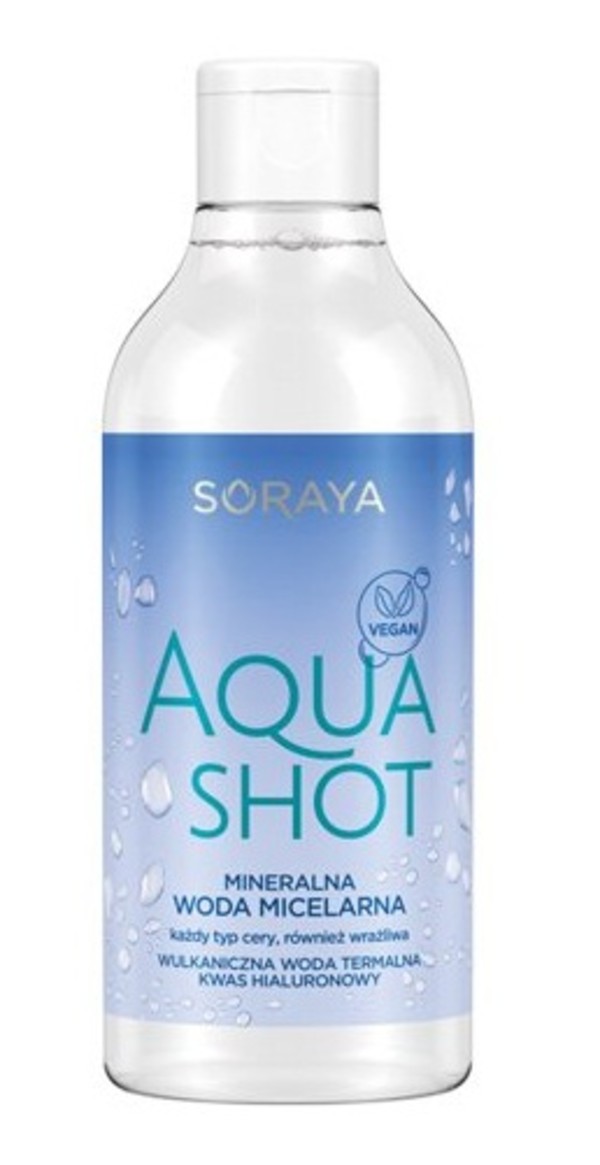 AquaShot Mineralna woda micelarna do twarzy