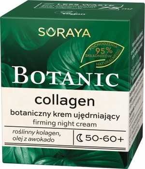 Botanic Collagen 50-60+ Botaniczny krem ujędrniający na noc