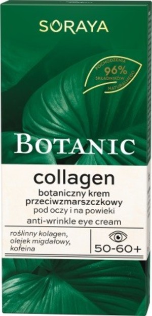 Botanic Collagen 50-60+ Botaniczny krem przeciwzmarszczkowy pod oczy i na powieki