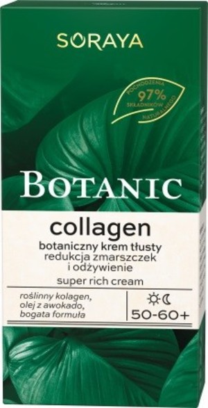 Botanic Collagen 50-60+ Botaniczny krem tłusty na dzień i noc