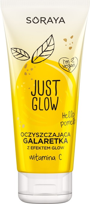 Just Glow Oczyszczająca Galaretka z efektem Glow z witaminą C