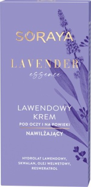 Lavender Essence Lawendowy krem nawilżający pod oczy i na powieki