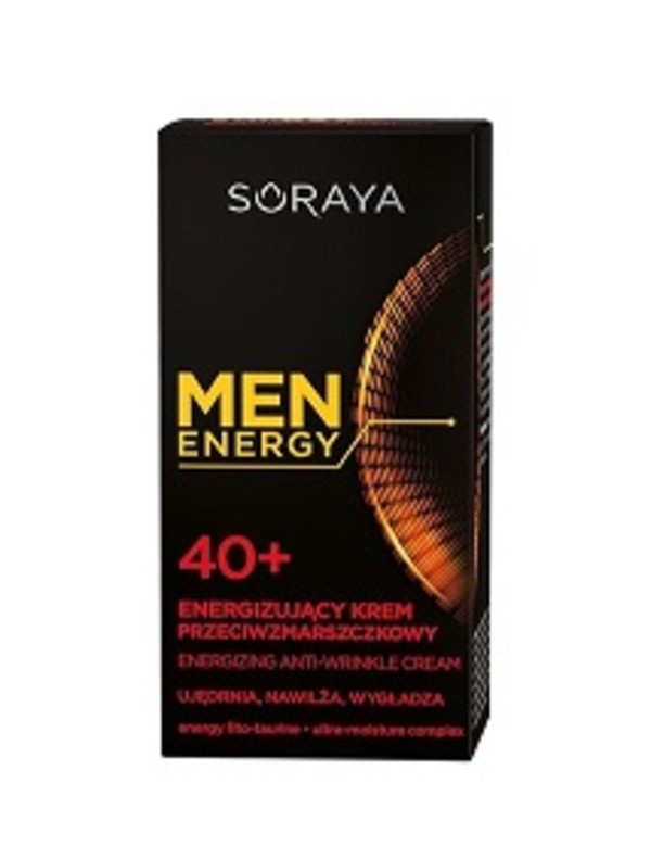 Men Energy 40+ Energizujący krem przeciwzmarszczkowy