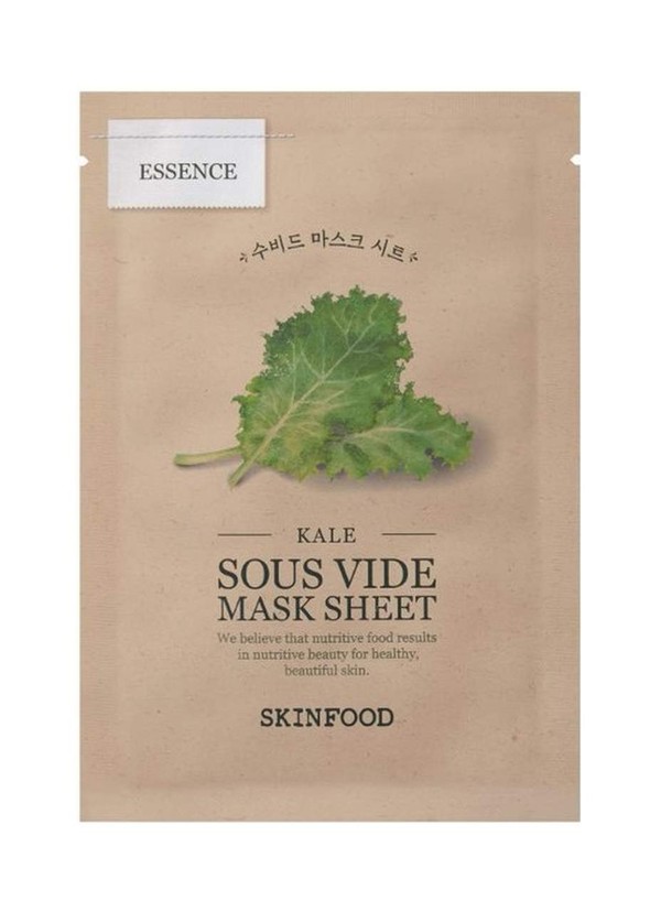 Sous Vide Mask Sheet Essence Kale Odświeżająco- nawilżająca maseczka w płachcie